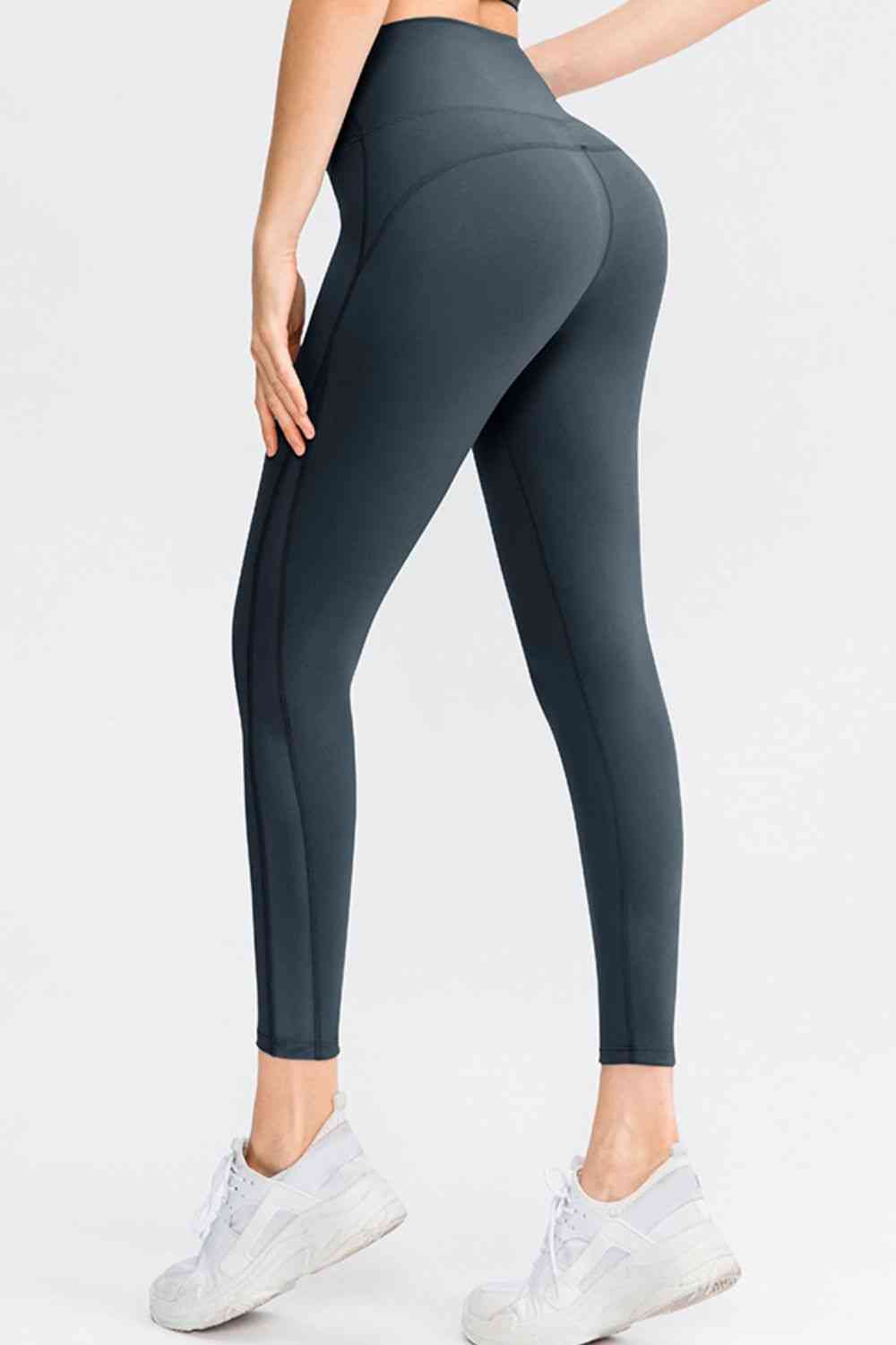 Wide Waistband Slim Fit Long Sports Pants for a perfect OOTD – dress to impress outfits from Amexza