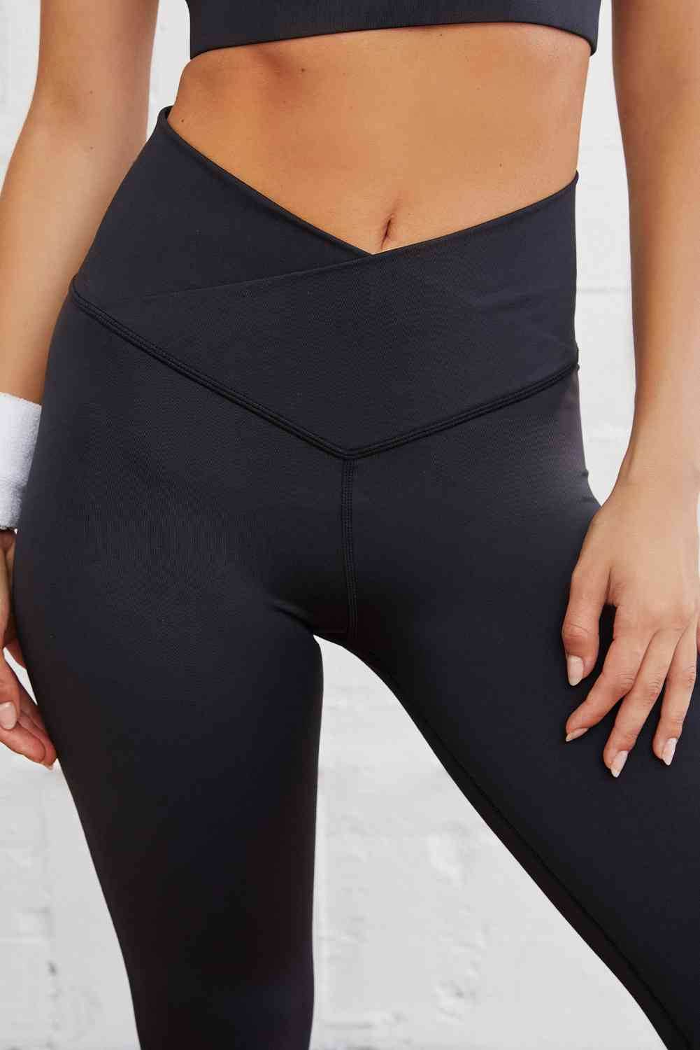 Wide Waistband Slim Fit Sports Pants for a perfect OOTD – dress to impress outfits from Amexza