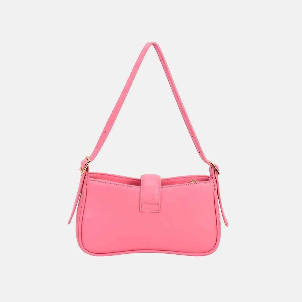David Jones PU Leather Shoulder Bag for a perfect OOTD – dress to impress outfits from Amexza