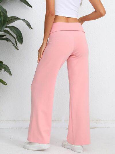 Elastic Waist Wide Leg Pants for a perfect OOTD – dress to impress outfits from Amexza