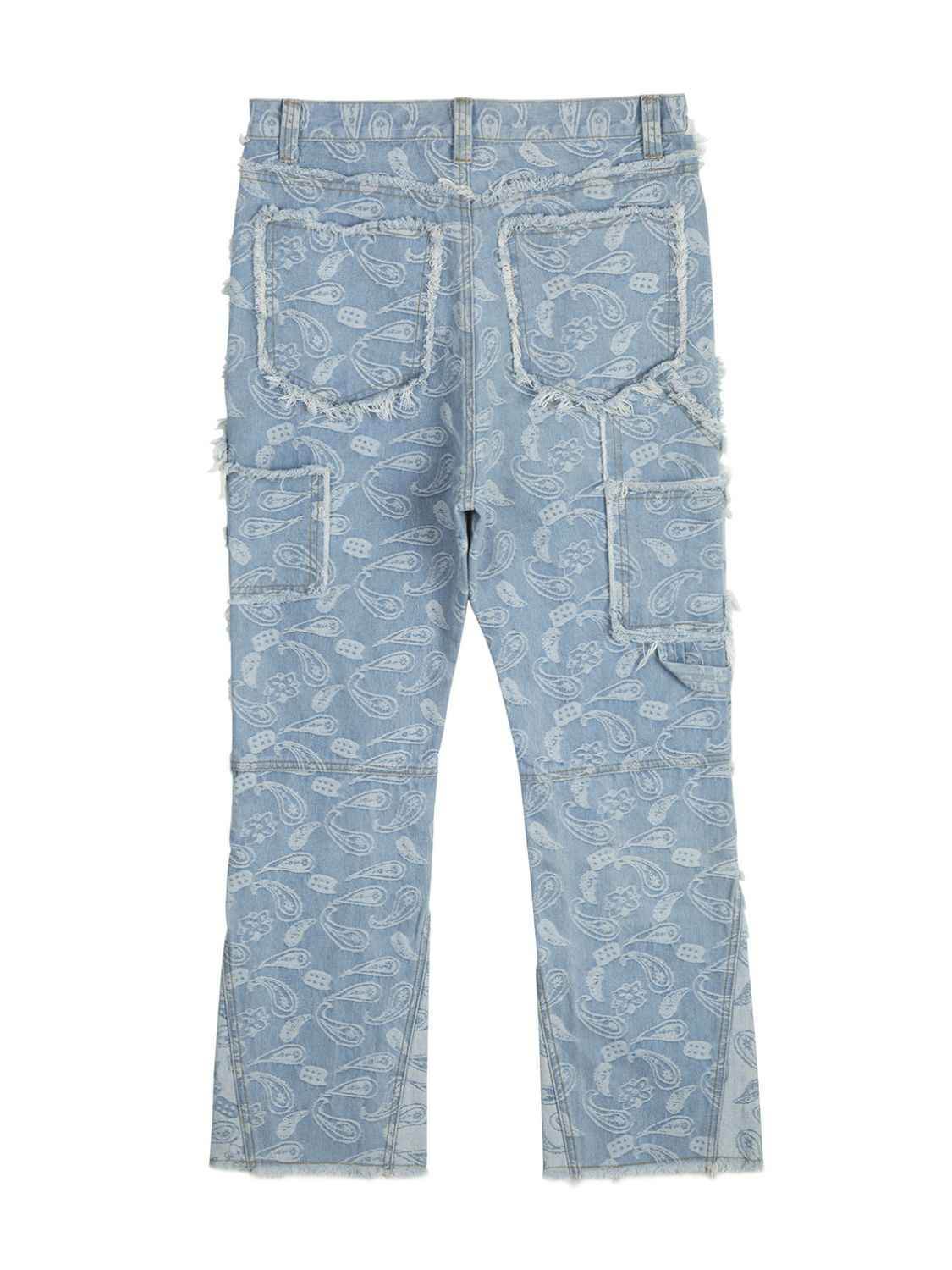 Men's Contrast Washed Bootcut Jeans for a perfect OOTD – dress to impress outfits from Amexza