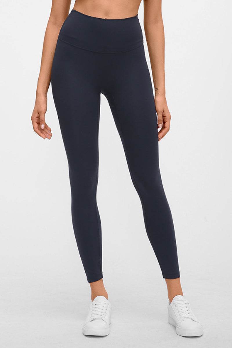 Millennia Basic Full Length Active Leggings Navy for a perfect OOTD – dress to impress outfits from Amexza