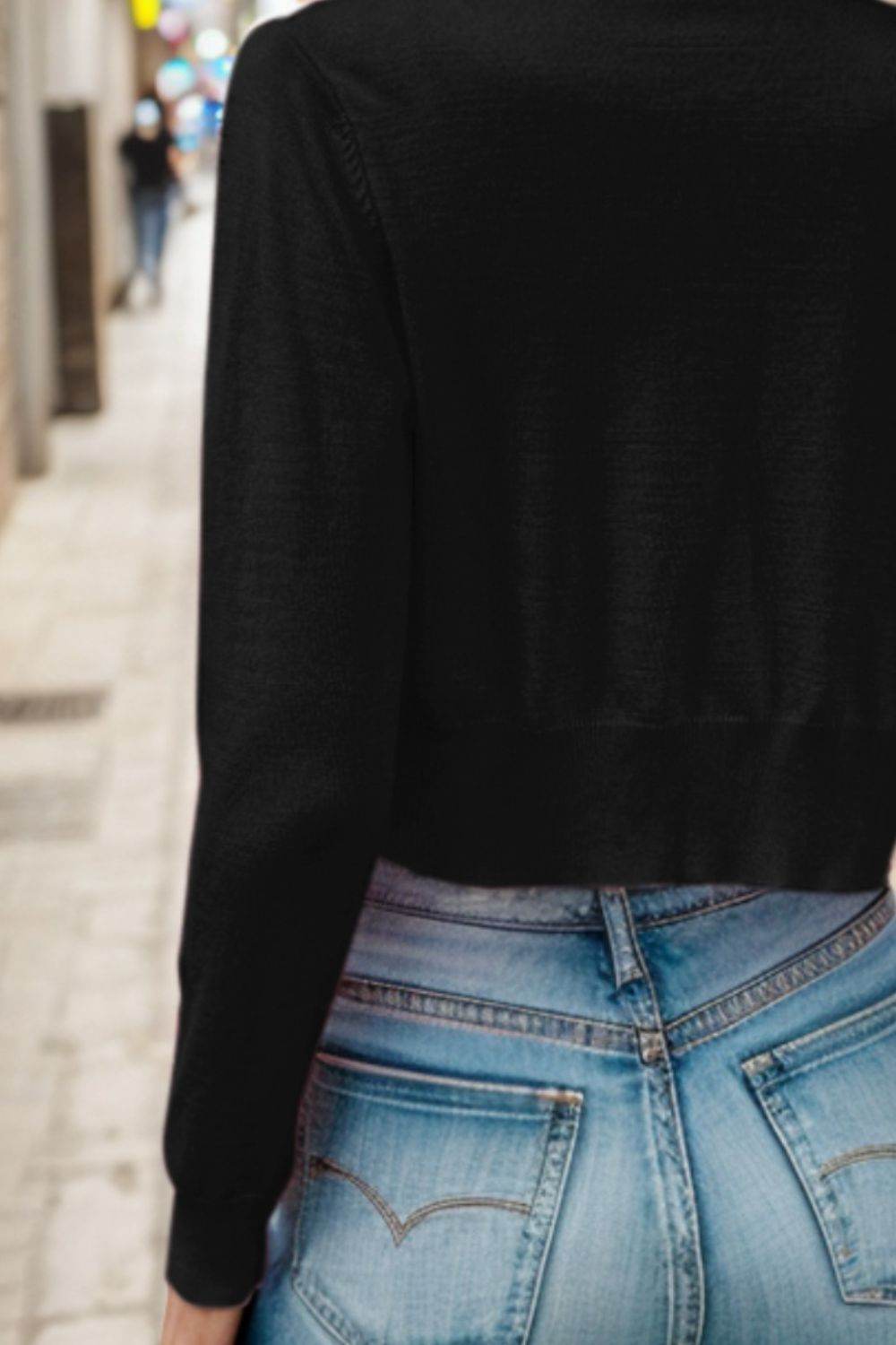 Button Up Long Sleeve Cardigan for a perfect OOTD – dress to impress outfits from Amexza