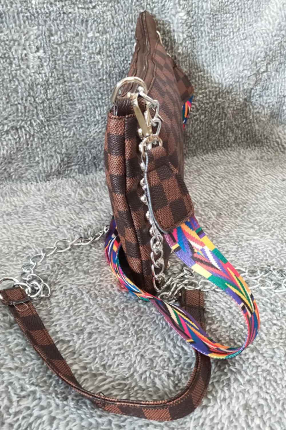 Adored PU Leather Studded Shoulder Bag for a perfect OOTD – dress to impress outfits from Amexza