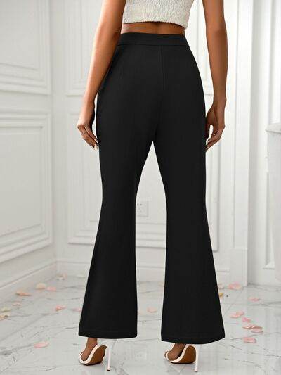 Slit Flare Pants with Pockets for a perfect OOTD – dress to impress outfits from Amexza