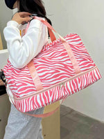 Oxford Cloth Leopard Travel Bag for a perfect OOTD – dress to impress outfits from Amexza