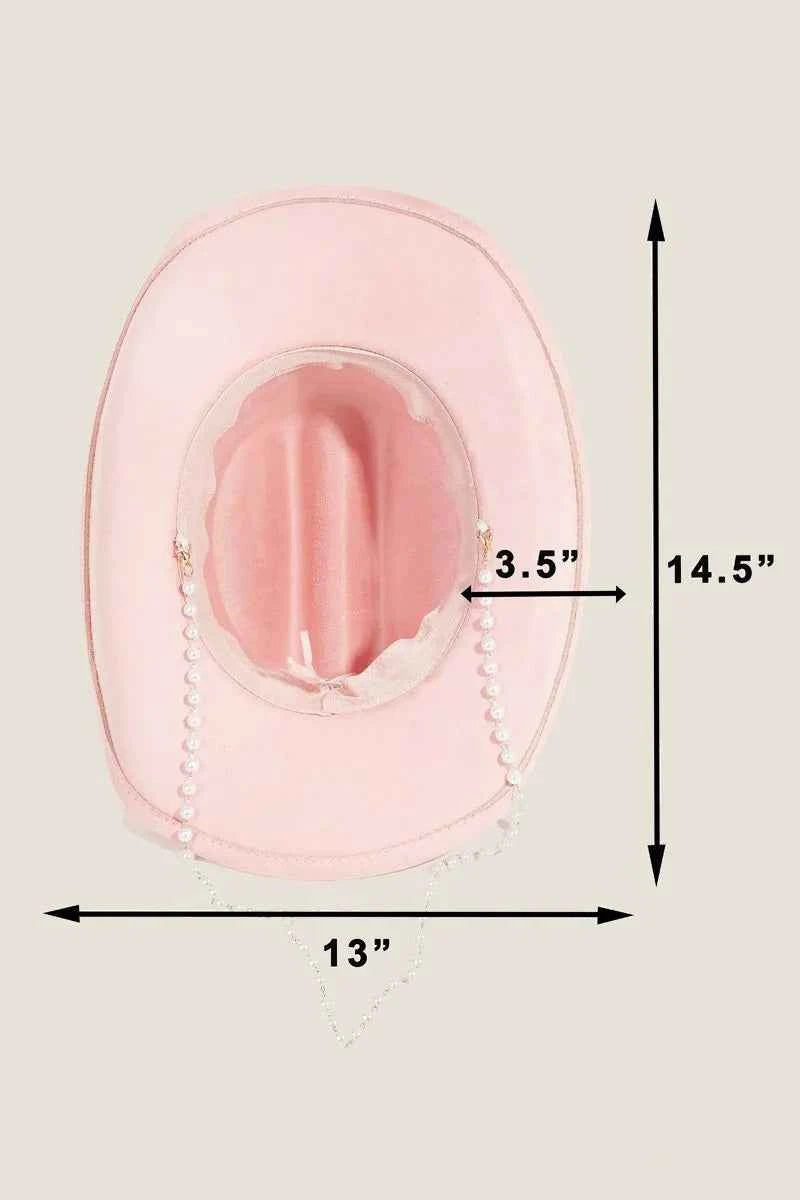 Fame Ornate Band Cowboy Hat for a perfect OOTD – dress to impress outfits from Amexza