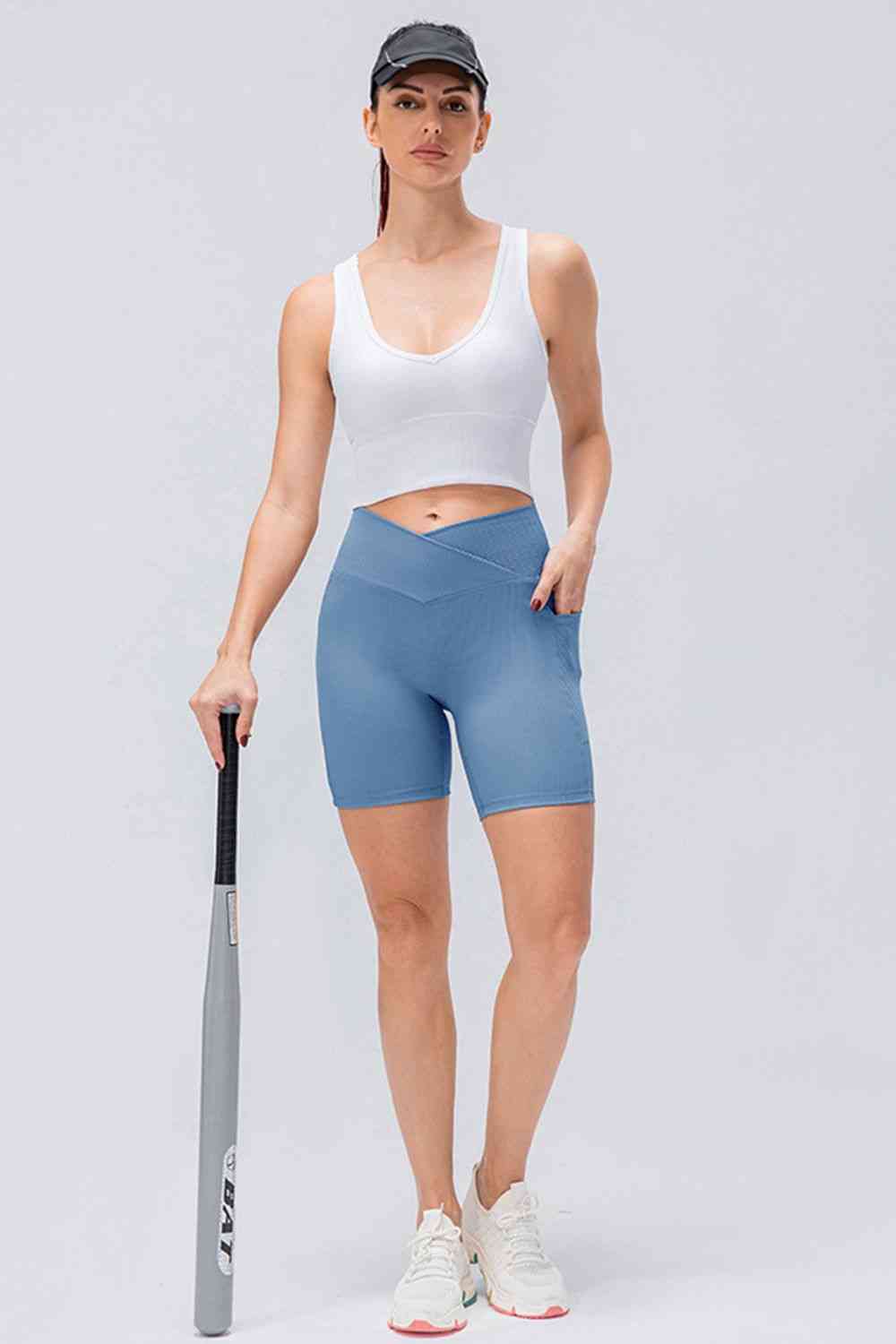 Slim Fit V-Waistband Sports Shorts for a perfect OOTD – dress to impress outfits from Amexza