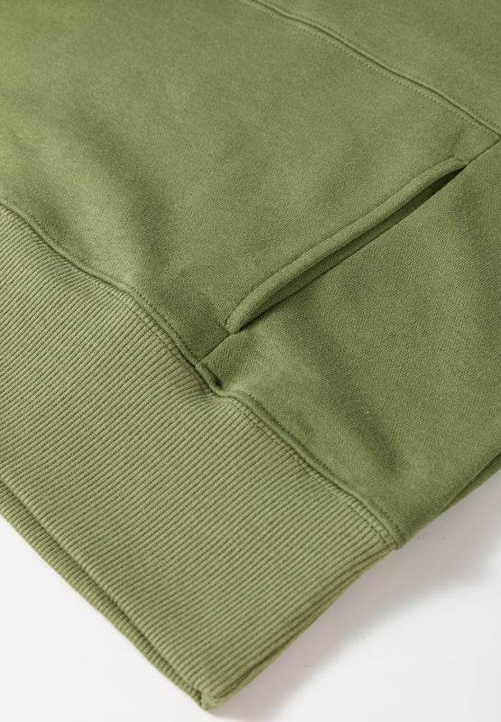 Solid Color Round Neck Long Sleeve Sweatshirt for a perfect OOTD – dress to impress outfits from Amexza