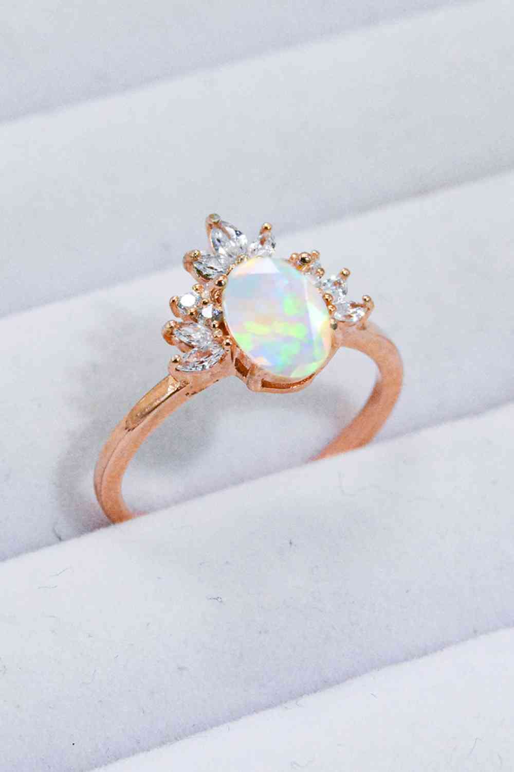 Best Of Me 925 Sterling Silver Opal Ring for a perfect OOTD – dress to impress outfits from Amexza