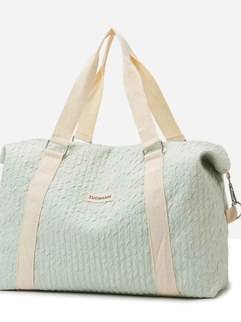 Texture Oxford Cloth Travel Bag for a perfect OOTD – dress to impress outfits from Amexza