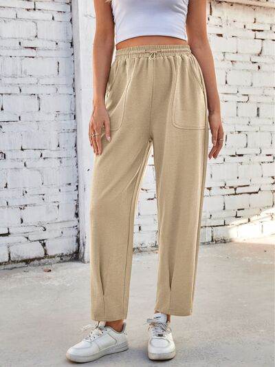 Lovelet Drawstring Pants with Pockets for a perfect OOTD – dress to impress outfits from Amexza