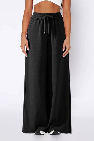 High Waist Wide Leg Pants Black for a perfect OOTD – dress to impress outfits from Amexza