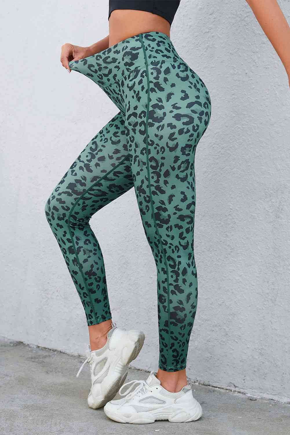 Leopard Print Wide Waistband Leggings for a perfect OOTD – dress to impress outfits from Amexza