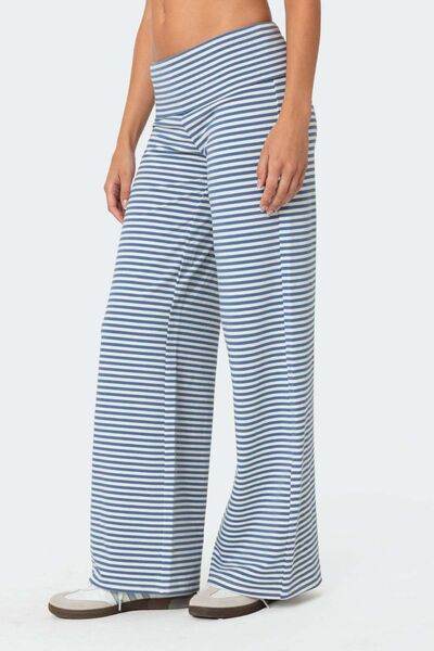 Striped Wide Leg Pants for a perfect OOTD – dress to impress outfits from Amexza