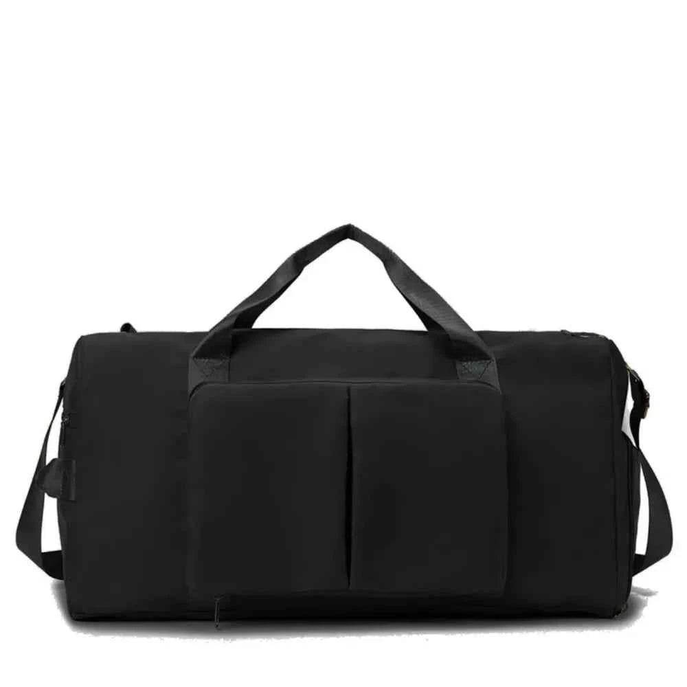 Wet and Dry Separation Travel Bag Black One Size for a perfect OOTD – dress to impress outfits from Amexza