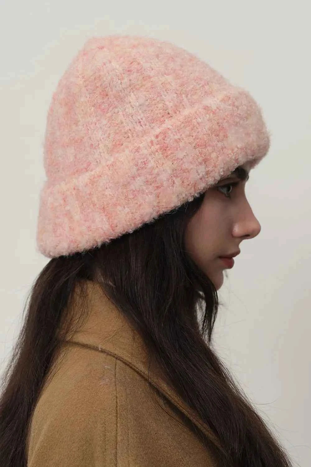 Solid Color Thermal Knit Hat for a perfect OOTD – dress to impress outfits from Amexza