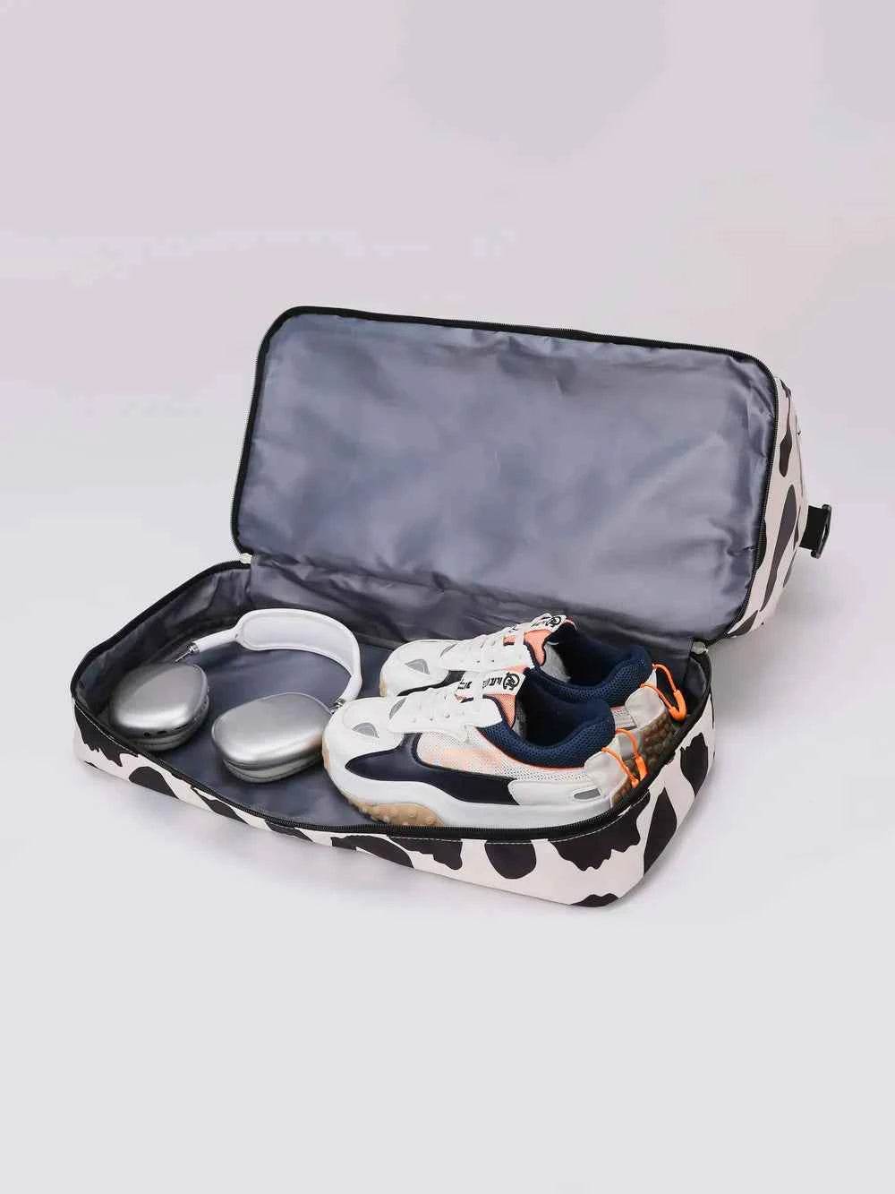 Oxford Cloth Leopard Travel Bag for a perfect OOTD – dress to impress outfits from Amexza