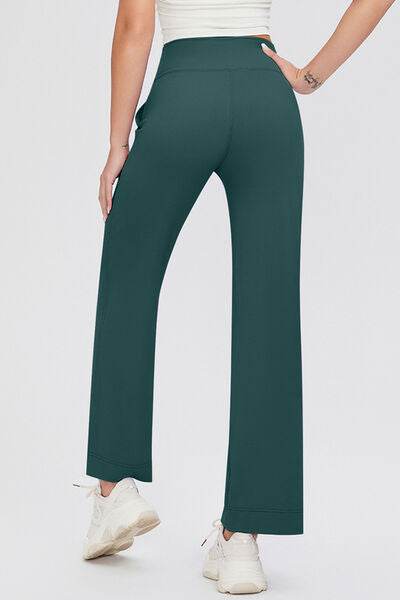 Basic Bae Full Size Drawstring High Waist Pants with Pockets - Amexza