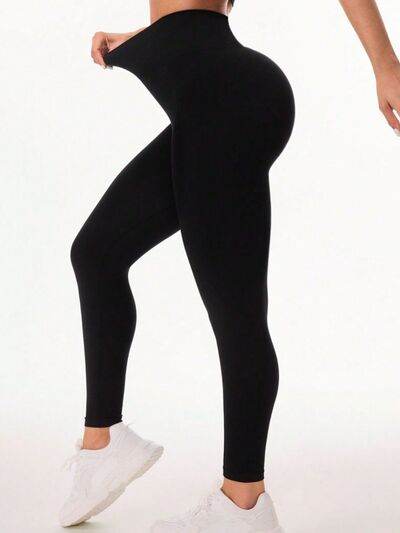 Pocketed High Waist Active Leggings for a perfect OOTD – dress to impress outfits from Amexza