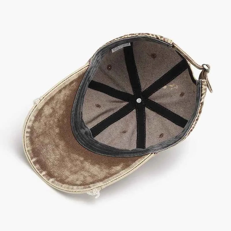 Fringe Adjustable Cotton Baseball Cap for a perfect OOTD – dress to impress outfits from Amexza