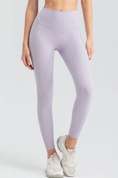 High Waist Skinny Active Pants - Amexza