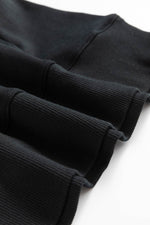 Solid Color Round Neck Long Sleeve Sweatshirt for a perfect OOTD – dress to impress outfits from Amexza