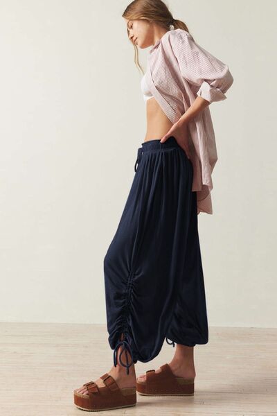 Drawstring Ruched Pants for a perfect OOTD – dress to impress outfits from Amexza