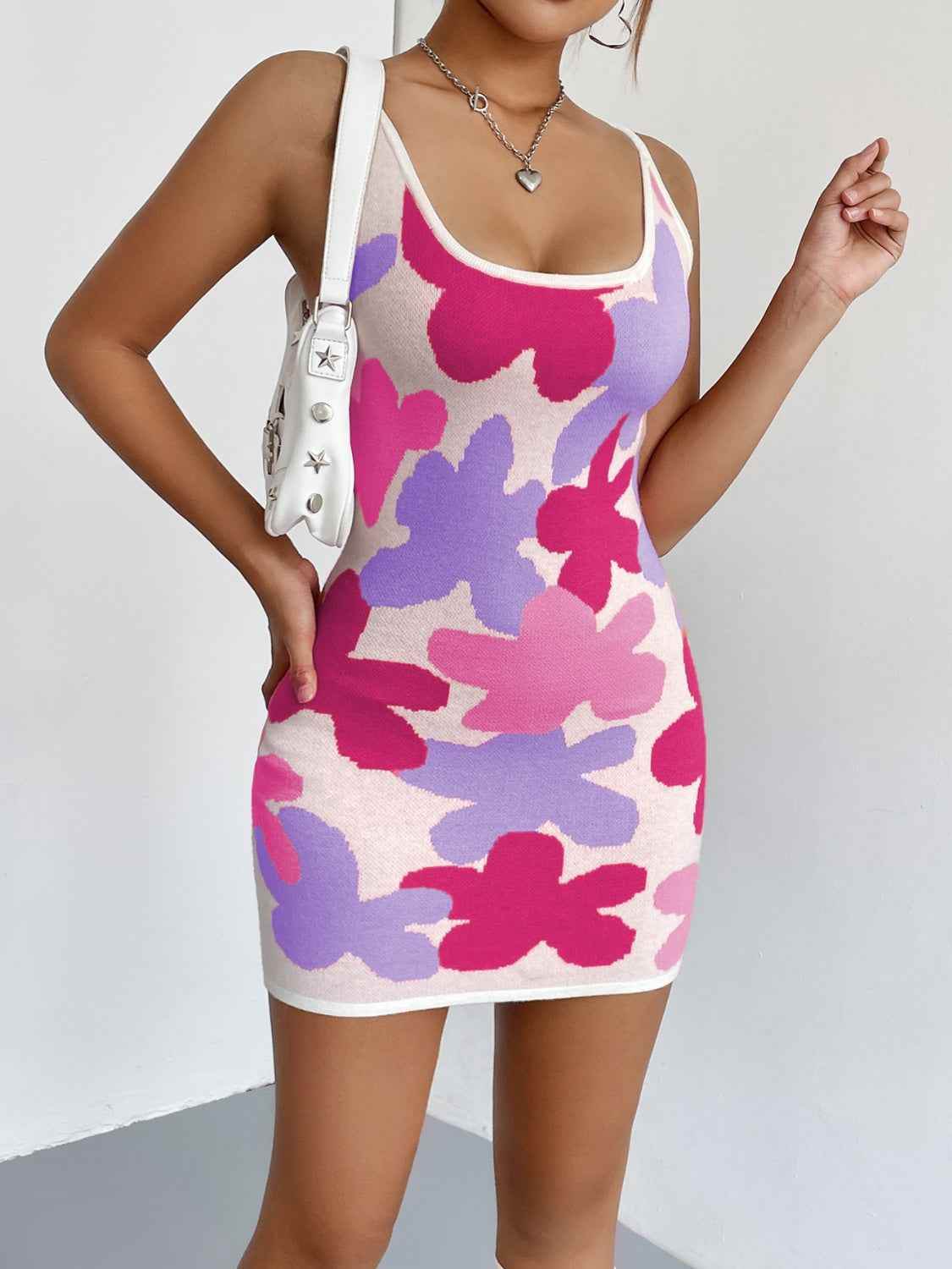 Spaghetti Strap Mini Dress Lilac for a perfect OOTD – dress to impress outfits from Amexza