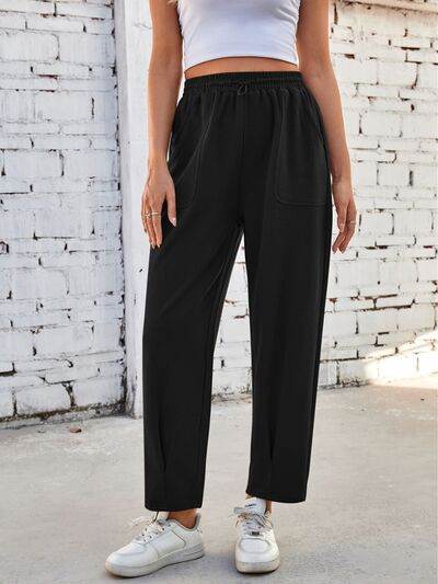 Lovelet Drawstring Pants with Pockets for a perfect OOTD – dress to impress outfits from Amexza