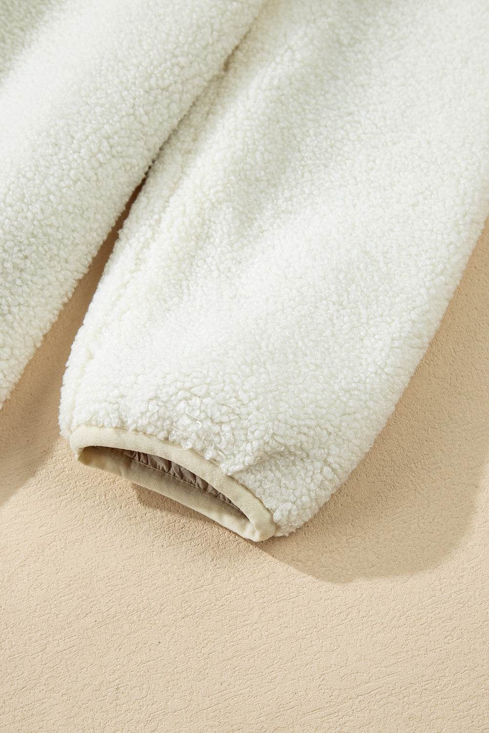 Chest Pocket Zip Up Fleece Jacket - Amexza