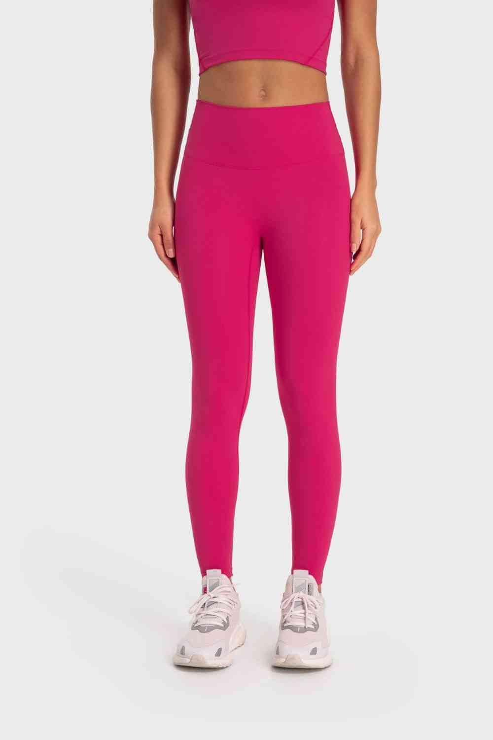 Millennia Basic Full Length Active Leggings - Amexza