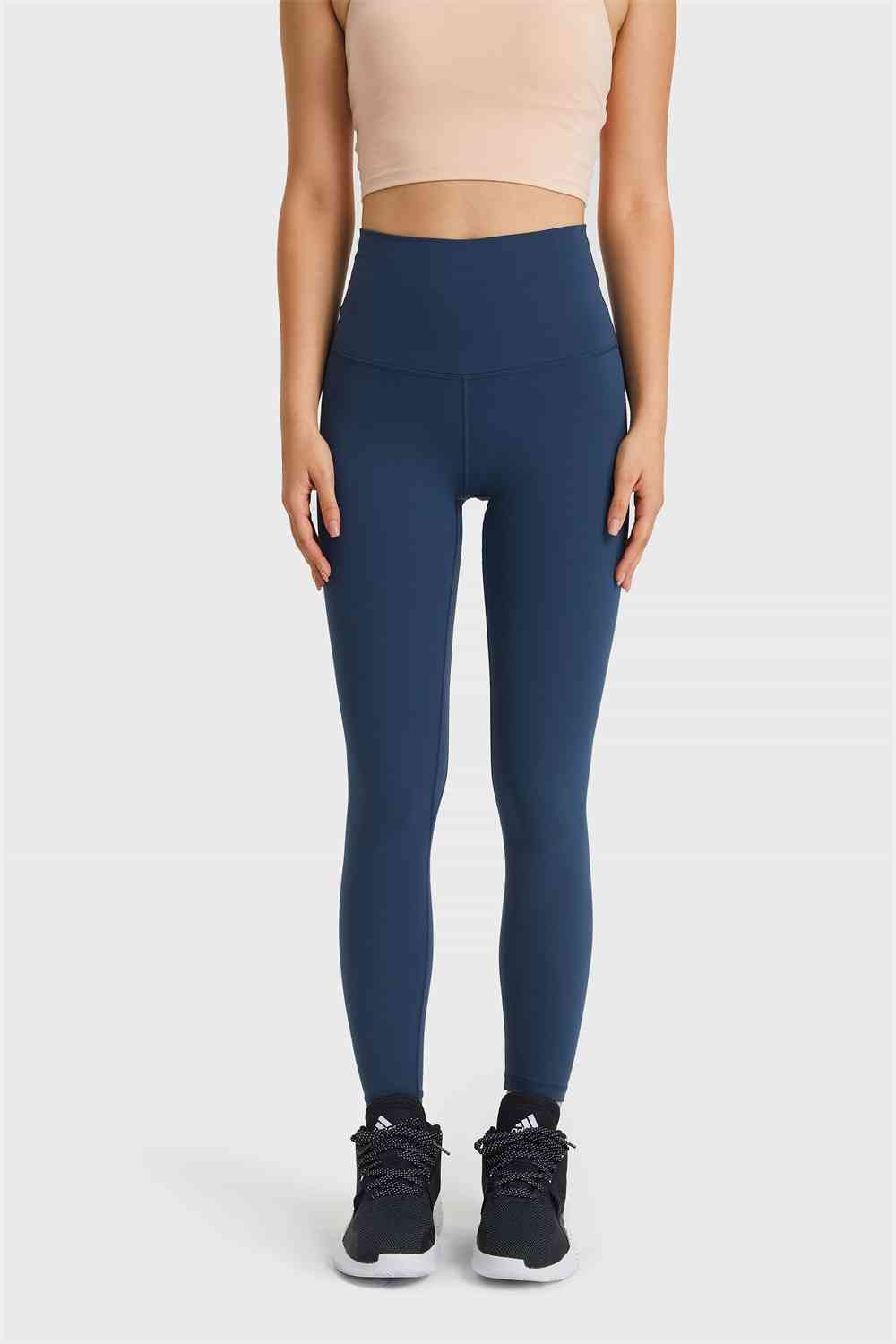 Millennia Ultra Soft High Waist Leggings Navy for a perfect OOTD – dress to impress outfits from Amexza