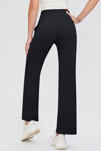 Basic Bae Full Size Drawstring High Waist Pants with Pockets - Amexza