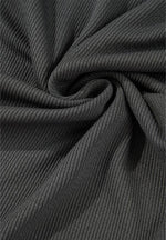 Color Block Collared Neck Long Sleeve Sweatshirt for a perfect OOTD – dress to impress outfits from Amexza