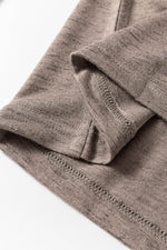 Floral Half Button Long Sleeve T-Shirt - Amexza