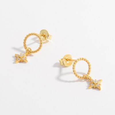 925 Sterling Silver Zircon Dangle Earrings for a perfect OOTD – dress to impress outfits from Amexza