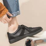 Lace Up Round Toe Flat Sneakers for a perfect OOTD – dress to impress outfits from Amexza