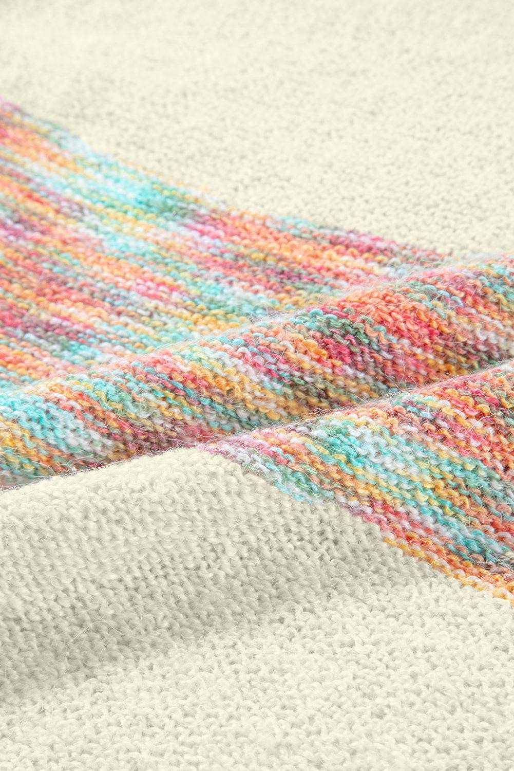 Contrast Half Button Long Sleeve Sweater for a perfect OOTD – dress to impress outfits from Amexza