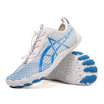Elastic Lock Laces Mesh Breathable Hike Footwear Sky Blue for a perfect OOTD – dress to impress outfits from Amexza