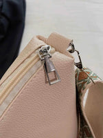 PU Leather Geometric Pattern Strap Shoulder Bag for a perfect OOTD – dress to impress outfits from Amexza