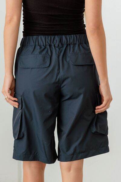 Le Lis Navy Cargo Bermuda Shorts for a perfect OOTD – dress to impress outfits from Amexza