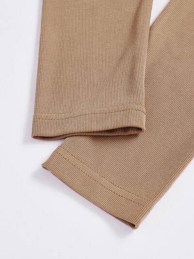 Round Neck Long Sleeve Top and Skirt Set for a perfect OOTD – dress to impress outfits from Amexza