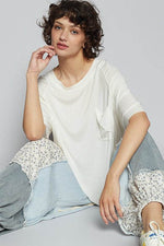 POL Round Neck Half Sleeve T-Shirt - Amexza