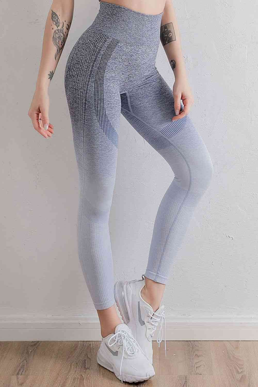 Gradient High Waist Sports Leggings for a perfect OOTD – dress to impress outfits from Amexza