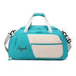 Contrast Nylon Travel Bag Aqua One Size for a perfect OOTD – dress to impress outfits from Amexza