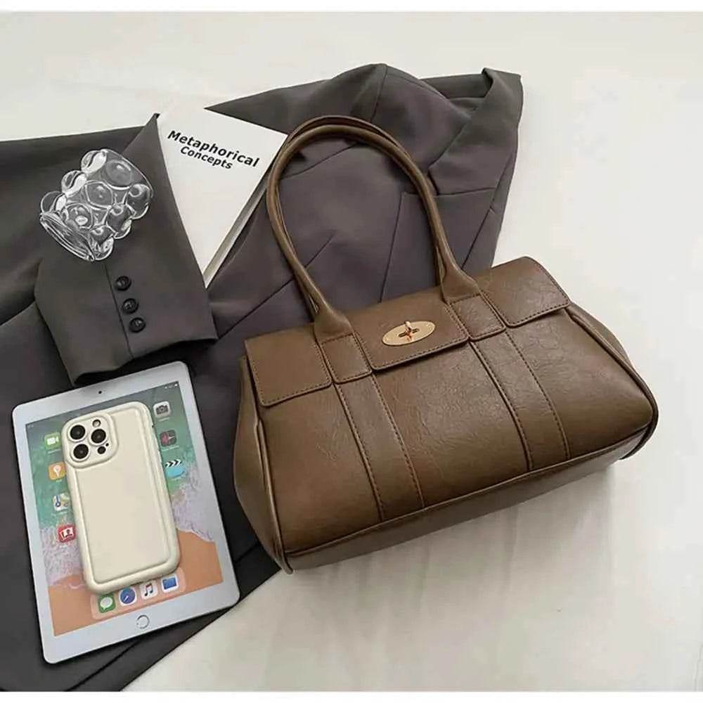 PU Leather Shoulder Bag for a perfect OOTD – dress to impress outfits from Amexza