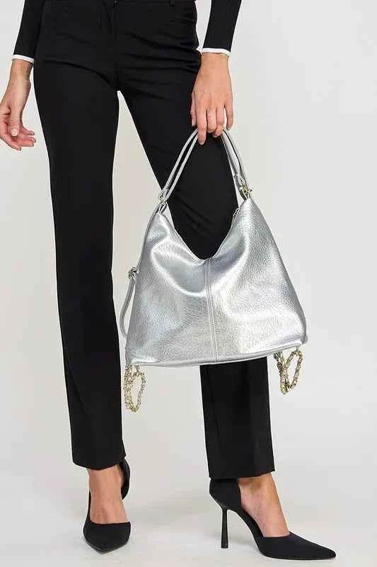 Fame PU Leather Multipurpose Shoulder Bag for a perfect OOTD – dress to impress outfits from Amexza