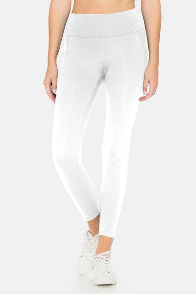 Leggings Depot High Waist Leggings with Pockets - Amexza