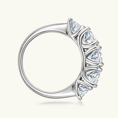 3.6 Carat Moissanite 925 Sterling Silver Ring for a perfect OOTD – dress to impress outfits from Amexza